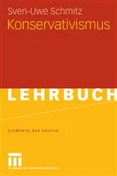 Book cover of Konservativismus by Sven-Uwe Schmitz