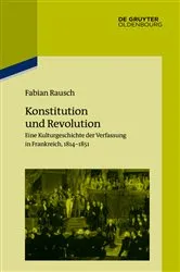Book cover of Konstitution und Revolution by Fabian Rausch