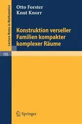 Book cover of Konstruktion verseller Familien kompakter komplexer Räume by Unknown