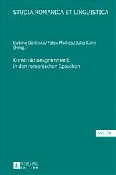 Book cover of Konstruktionsgrammatik in den romanischen Sprachen by Daniel Jacob