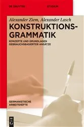 Book cover of Konstruktionsgrammatik by Alexander Ziem
