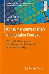 Book cover of Konsumentenverhalten im digitalen Kontext by Susen Poppe