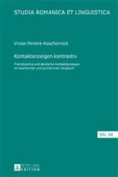 Book cover of Kontaktanzeigen kontrastiv by Elmar Schafroth
