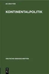 Book cover of Kontinentalpolitik by Unknown