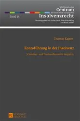 Book cover of Kontofuehrung in der Insolvenz by Peter Smid