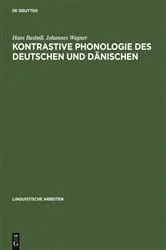 Book cover of Kontrastive Phonologie des Deutschen und Dänischen by Hans Basbøll