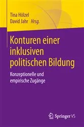 Book cover of Konturen einer inklusiven politischen Bildung by Tina Hölzel