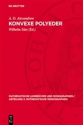 Book cover of Konvexe Polyeder by A. D. Alexandrow