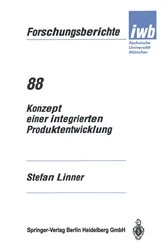 Book cover of Konzept einer integrierten Produktentwicklung by Stefan Linner
