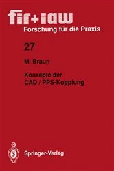 Book cover of Konzepte der CAD / PPS-Kopplung by Markus Braun