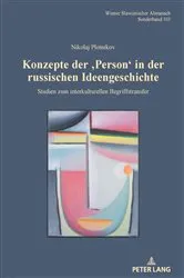 Book cover of Konzepte der ‚Person‘ in der russischen Ideengeschichte by Ilja Kukuj