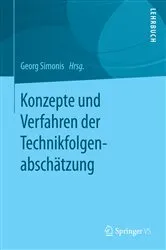 Book cover of Konzepte und Verfahren der Technikfolgenabschätzung by Georg Simonis
