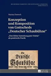 Book cover of Konzeption und Komposition von Gottscheds «Deutscher Schaubuehne» by Nicola Kaminski