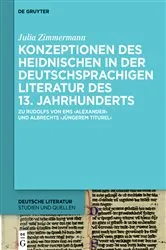 Book cover of Konzeptionen des Heidnischen in der deutschsprachigen Literatur des 13. Jahrhunderts by Julia Zimmermann