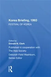 Book cover of Korea Briefing, 1993 by Donald N. Clark