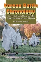 Book cover of Korean Battle Chronology by Richard E. Ecker