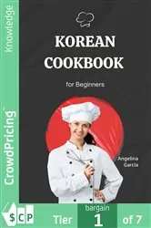 Book cover of Korean Cookbook for Beginners by Angelina Garcia