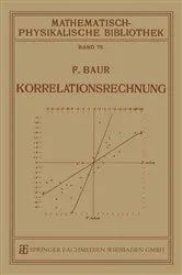 Book cover of Korrelationsrechnung by Unknown