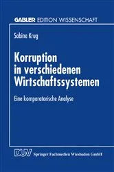 Book cover of Korruption in verschiedenen Wirtschaftssystemen by Unknown