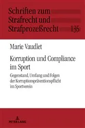 Book cover of Korruption und Compliance im Sport by Unknown