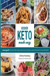Book cover of Kosher Keto Made Easy by Elisheva Rutenberg