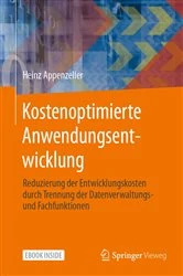 Book cover of Kostenoptimierte Anwendungsentwicklung by Heinz Appenzeller