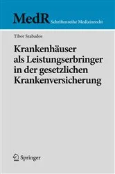 Book cover of Krankenhäuser als Leistungserbringer in der gesetzlichen Krankenversicherung by Unknown