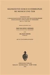 Book cover of Krankheiten durch Schimmelpilze bei Mensch und Tier by Unknown