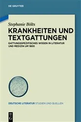 Book cover of Krankheiten und Textgattungen by Stephanie Bölts