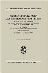 Book cover of Kreislaufstörungen des Zentralnervensystems by W. Tönnis