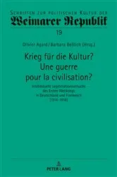 Book cover of Krieg für die Kultur? Une guerre pour la civilisation? by Olivier Agard