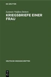 Book cover of Kriegsbriefe einer Frau by Leonore Nießen-Deiters