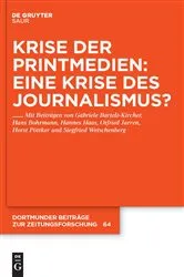 Book cover of Krise der Printmedien: Eine Krise des Journalismus? by Unknown