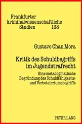 Book cover of Kritik des Schuldbegriffs im Jugendstrafrecht by Prittwitz
