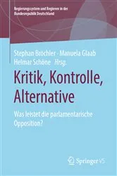 Book cover of Kritik, Kontrolle, Alternative by Stephan Bröchler