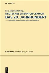 Book cover of Krämer-Badoni - Kriegelstein by Wilhelm Kosch