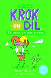 Book cover of Krok en Dil Vlak 2 Boek 2 by Jaco Jacobs