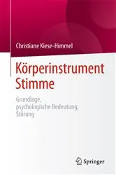 Book cover of Körperinstrument Stimme by Christiane Kiese-Himmel