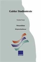 Book cover of Körperschaftsteuer by Norbert Paule