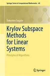 Book cover of Krylov Subspace Methods for Linear Systems by Tomohiro Sogabe