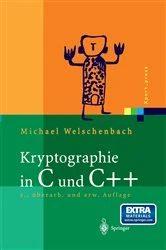 Book cover of Kryptographie in C und C++ (2nd ed.) by Michael Welschenbach
