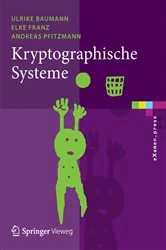 Book cover of Kryptographische Systeme by Ulrike Baumann