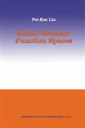 Book cover of Köthe-Bochner Function Spaces by Pei-Kee Lin