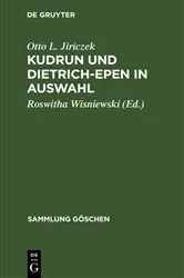 Book cover of Kudrun und Dietrich-Epen in Auswahl (6th ed.) by Otto L. Jiriczek