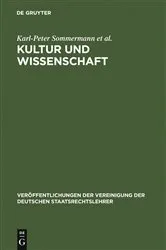 Book cover of Kultur und Wissenschaft by Unknown