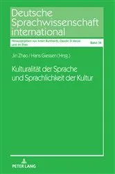 Book cover of Kulturalitaet der Sprache und Sprachlichkeit der Kultur by Jin Zhao