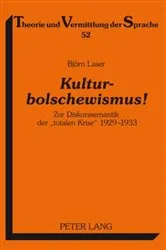Book cover of Kulturbolschewismus! by Clemens Knobloch
