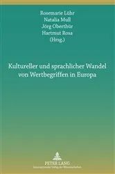 Book cover of Kultureller und sprachlicher Wandel von Wertbegriffen in Europa by Unknown
