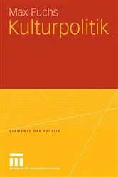Book cover of Kulturpolitik by Max Fuchs