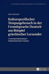 Book cover of Kulturspezifischer Tempusgebrauch in der Fremdsprache Deutsch am Beispiel griechischer Lernender by Lutz Götze